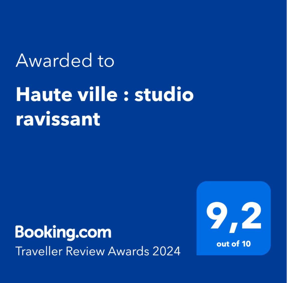 Haute Ville : Studio Ravissant Granville Exteriér fotografie